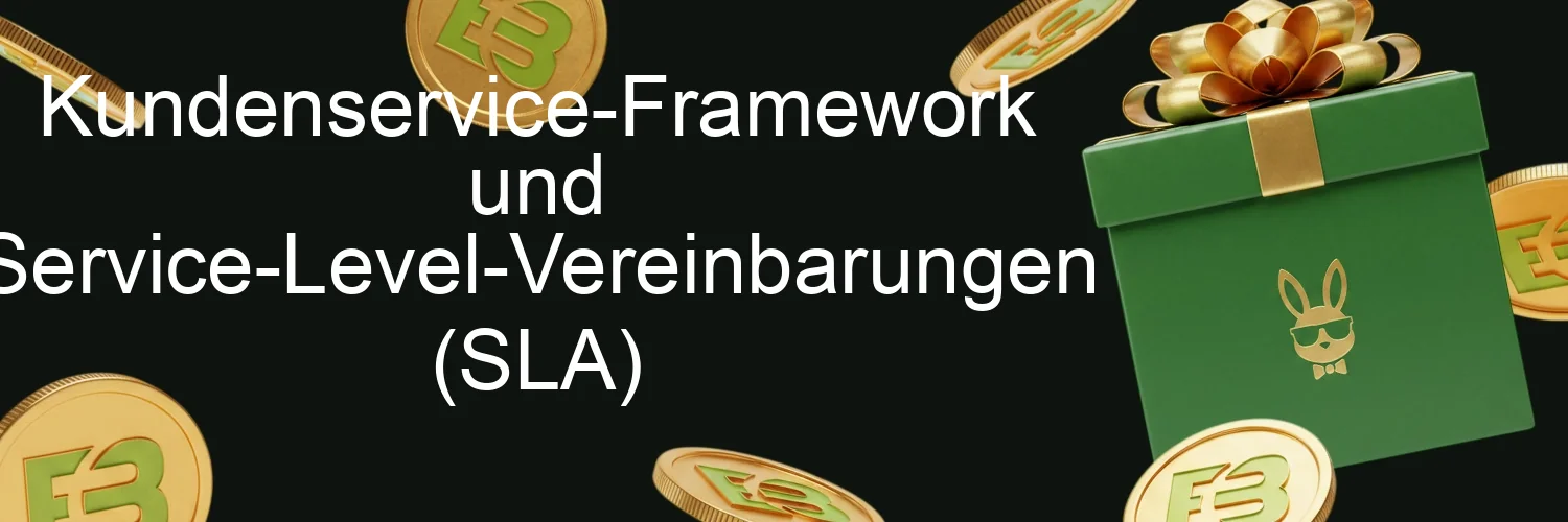 Kundenservice-Framework und Service-Level-Vereinbarungen (SLA)