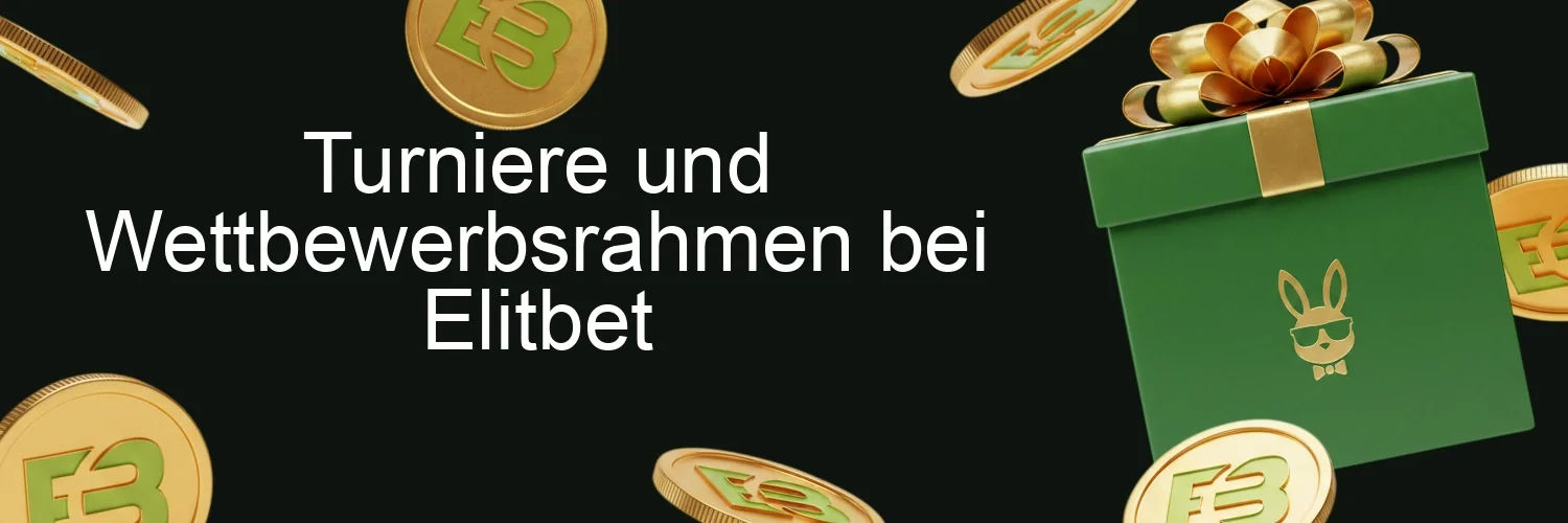 Turniere und Wettbewerbsrahmen bei Elitbet
